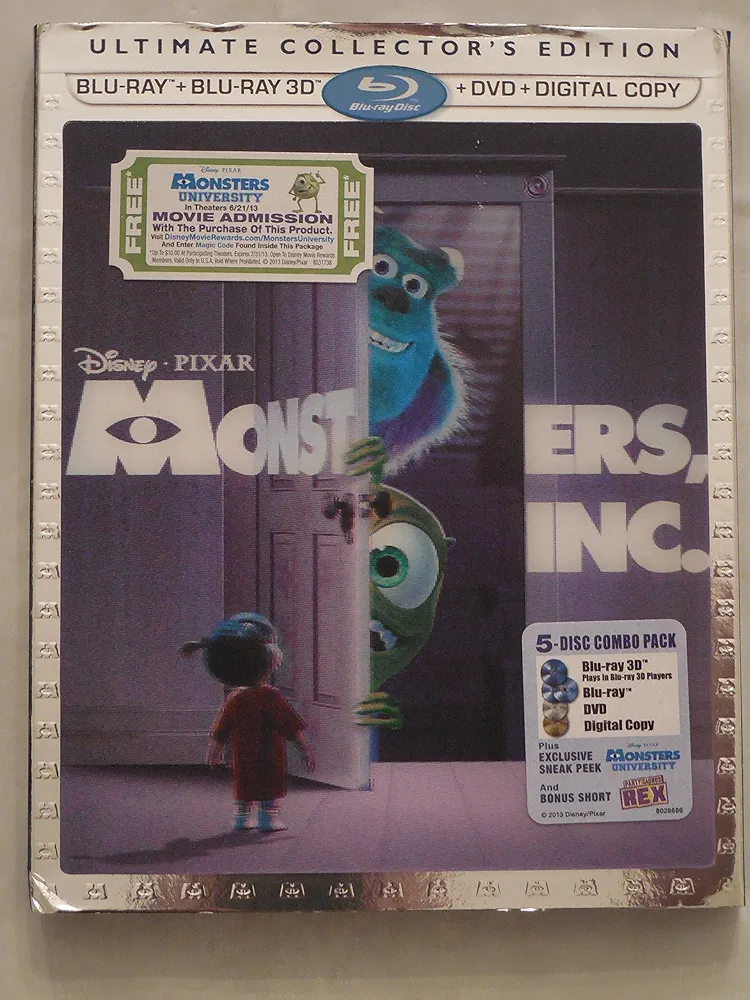 Amazon.com: Monsters, Inc. (Five-Disc Ultimate Collector's